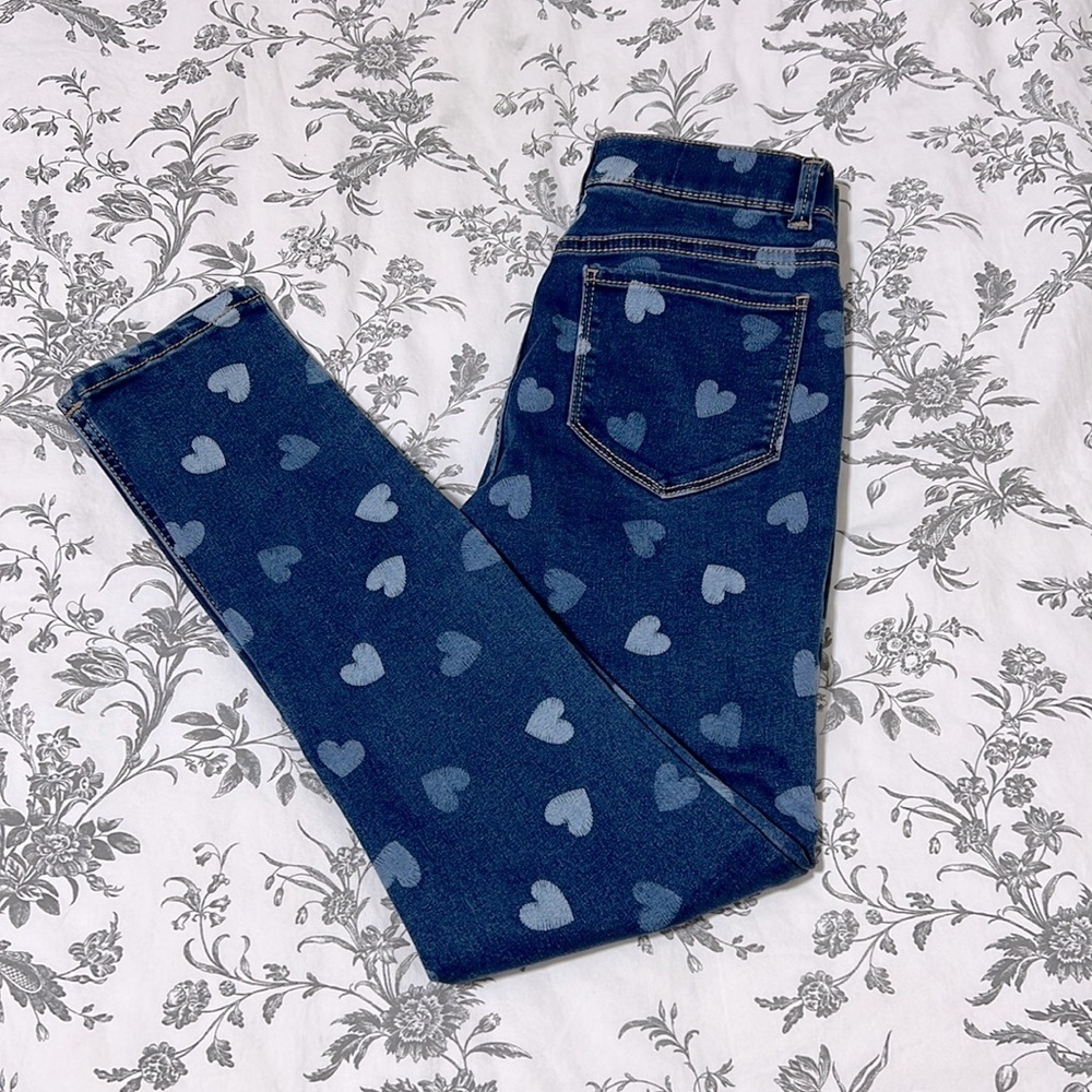 Wonder Nation Girls Fashion Print Pull-on Jeggings